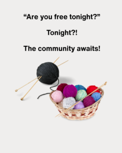 Knitting and Community Tourism